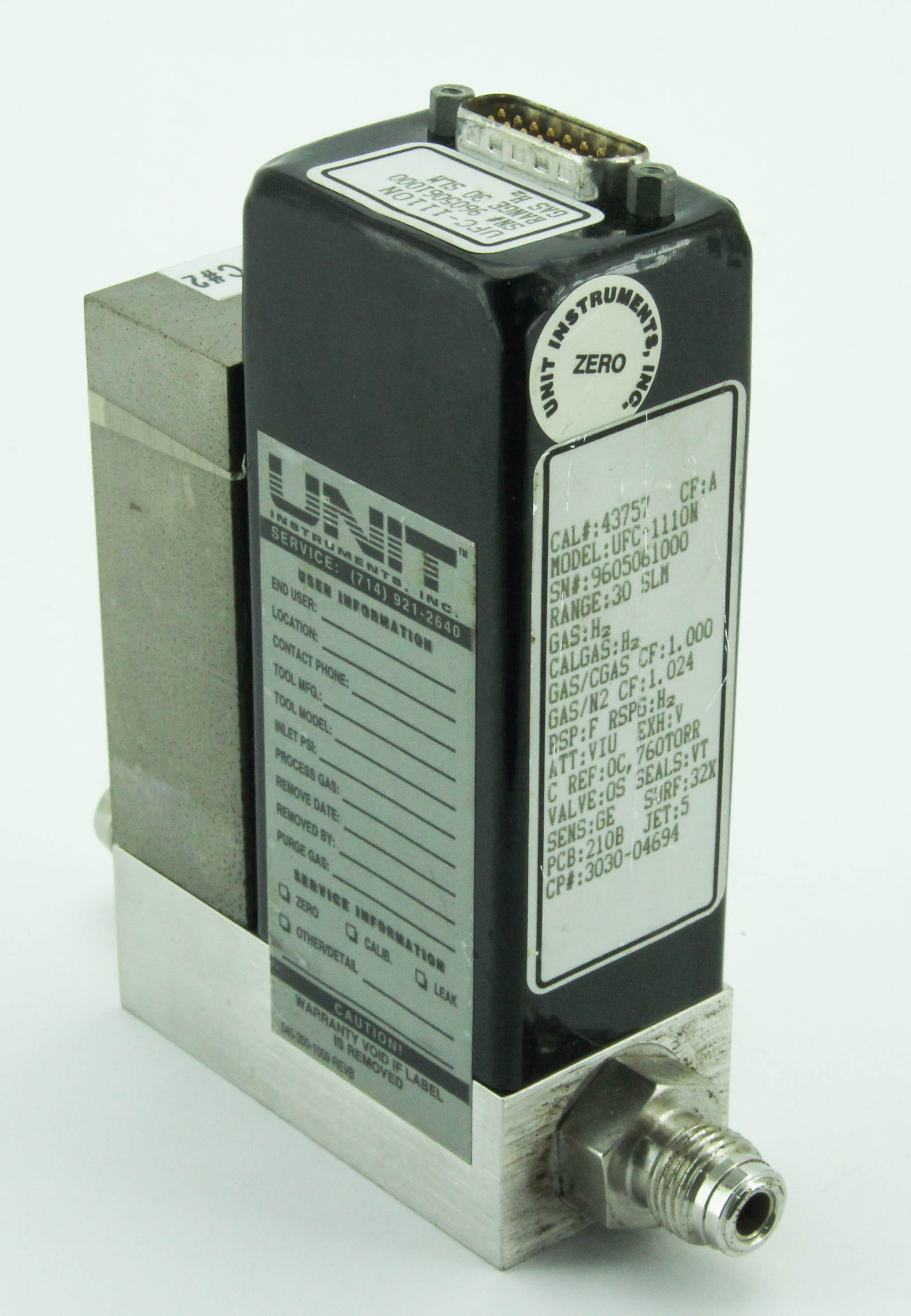 6335 UNIT MFC HIGH PERFORMANCE UFC-1110N | eBay